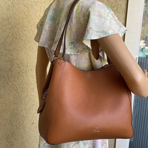 Kate Spade leila medium triple compartment shoulder bag - Picture 14 of 16